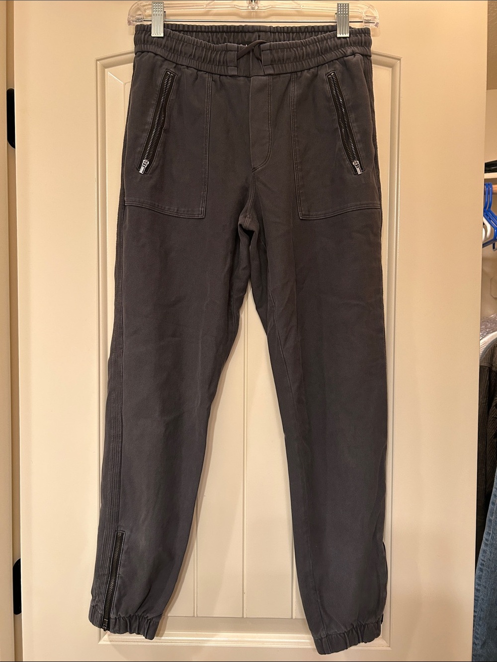 Womens Athleta Jogger Pants - Casual Zip Pocket Comfort